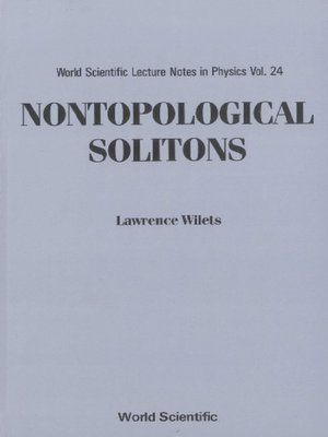 cover image of Nontopological Solitons